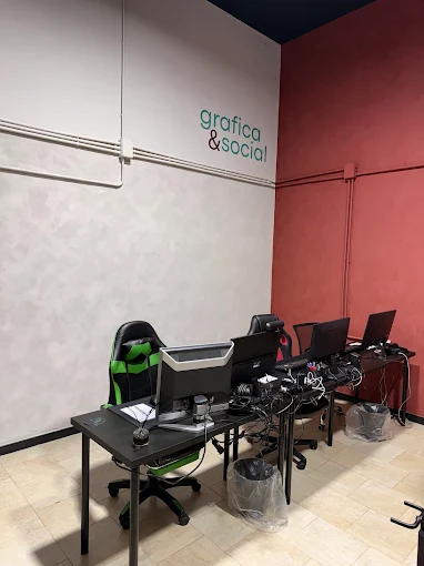 Spazio grafica nello studio Erreddi